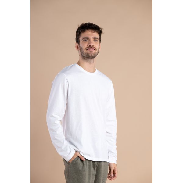 REMERA ALGODÓN BASICA BLANCA